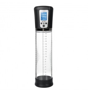 Electric LCD Digital Intelligent Vacuum Enlargement Pump (Chargeable - Black)